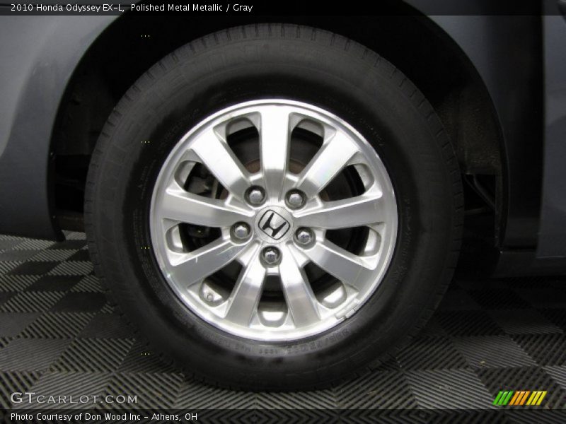 Polished Metal Metallic / Gray 2010 Honda Odyssey EX-L