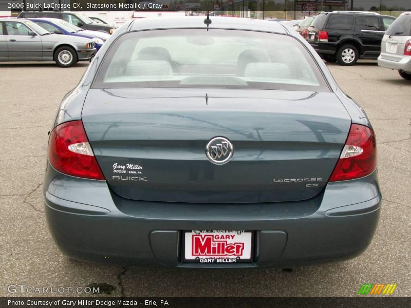 Slatestone Metallic / Gray 2006 Buick LaCrosse CX