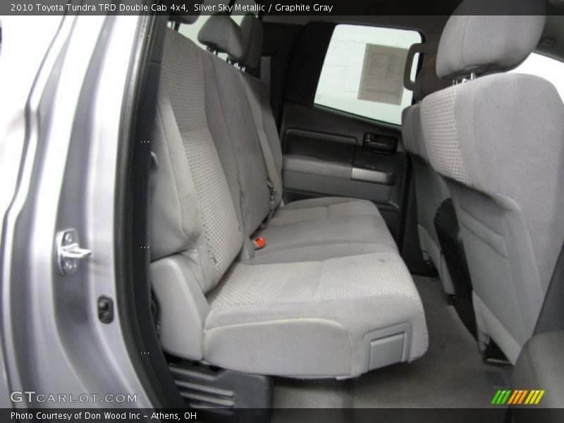 Silver Sky Metallic / Graphite Gray 2010 Toyota Tundra TRD Double Cab 4x4