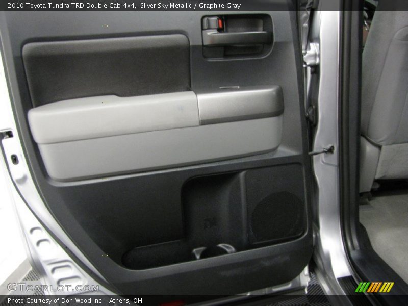 Silver Sky Metallic / Graphite Gray 2010 Toyota Tundra TRD Double Cab 4x4