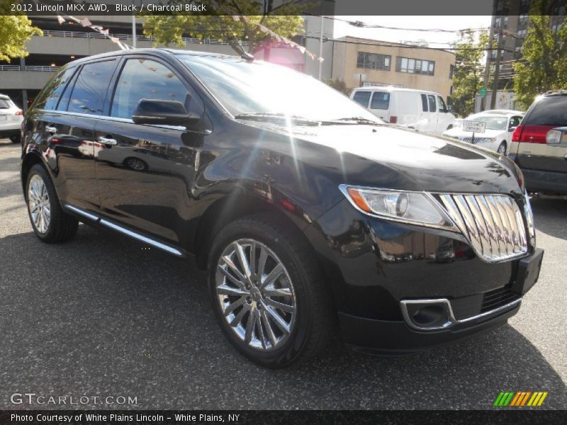 Black / Charcoal Black 2012 Lincoln MKX AWD
