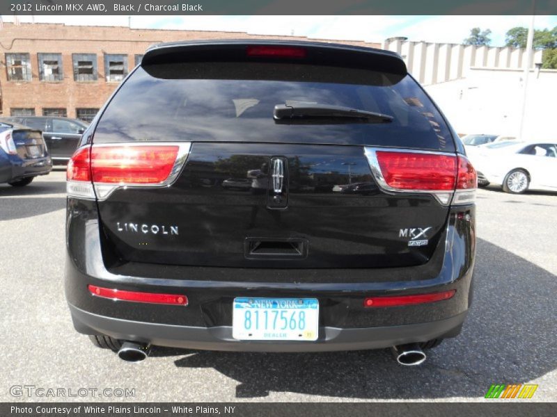 Black / Charcoal Black 2012 Lincoln MKX AWD