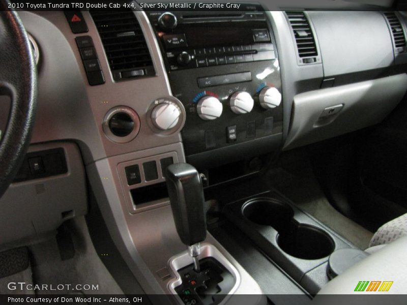 Silver Sky Metallic / Graphite Gray 2010 Toyota Tundra TRD Double Cab 4x4