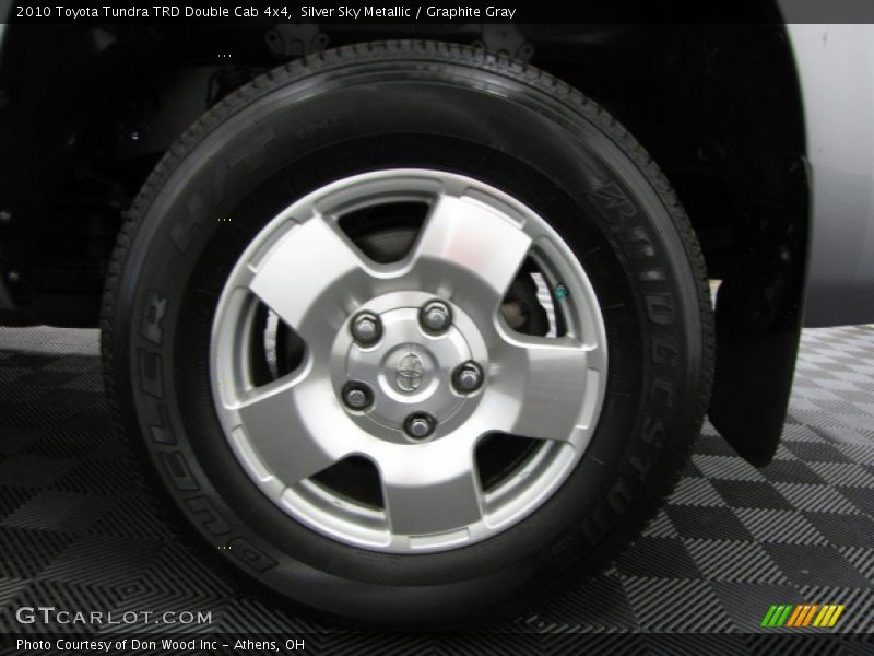 Silver Sky Metallic / Graphite Gray 2010 Toyota Tundra TRD Double Cab 4x4