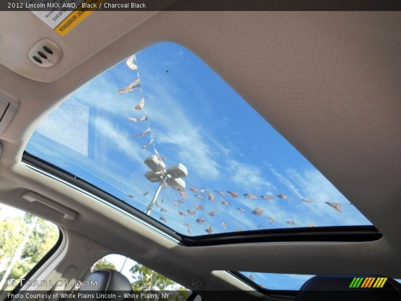 Black / Charcoal Black 2012 Lincoln MKX AWD