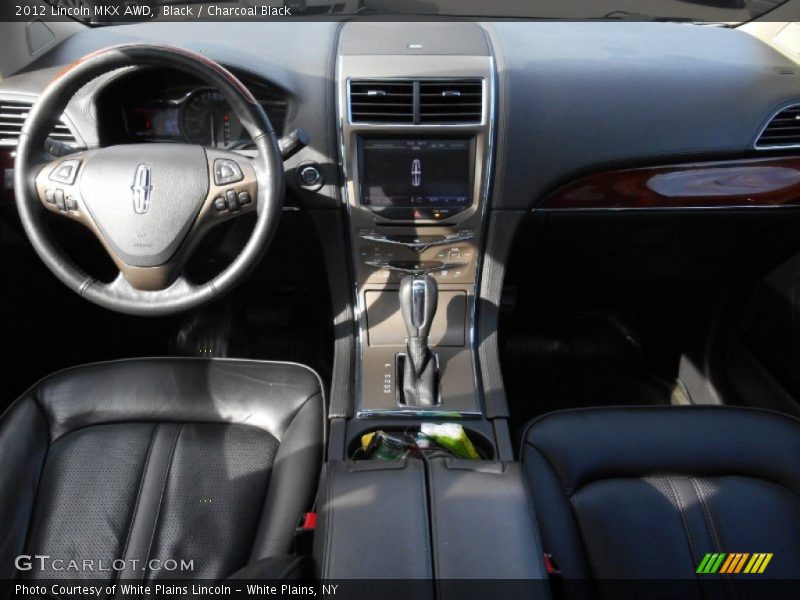 Dashboard of 2012 MKX AWD