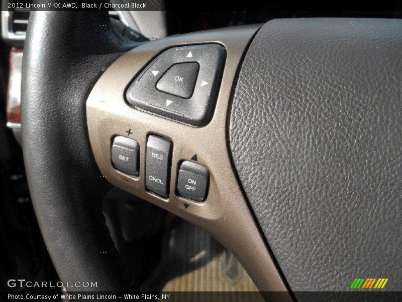 Controls of 2012 MKX AWD