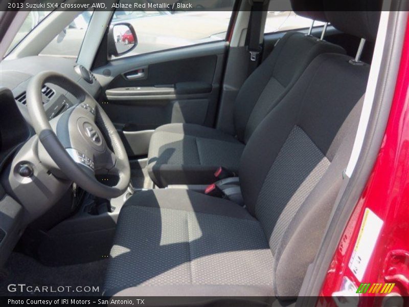 Ablaze Red Metallic / Black 2013 Suzuki SX4 Crossover AWD