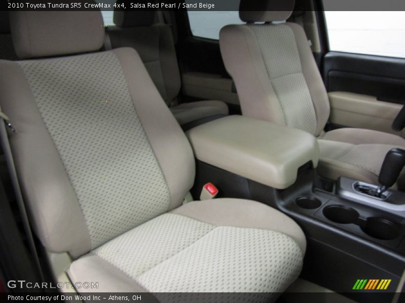 Salsa Red Pearl / Sand Beige 2010 Toyota Tundra SR5 CrewMax 4x4