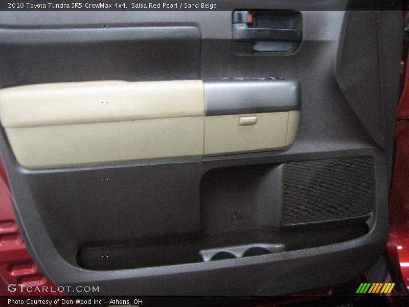Salsa Red Pearl / Sand Beige 2010 Toyota Tundra SR5 CrewMax 4x4