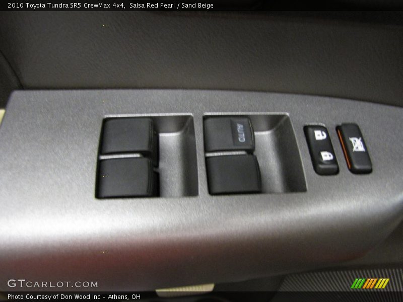Salsa Red Pearl / Sand Beige 2010 Toyota Tundra SR5 CrewMax 4x4