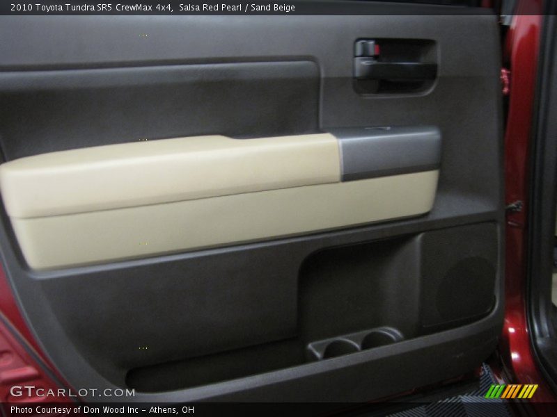 Salsa Red Pearl / Sand Beige 2010 Toyota Tundra SR5 CrewMax 4x4