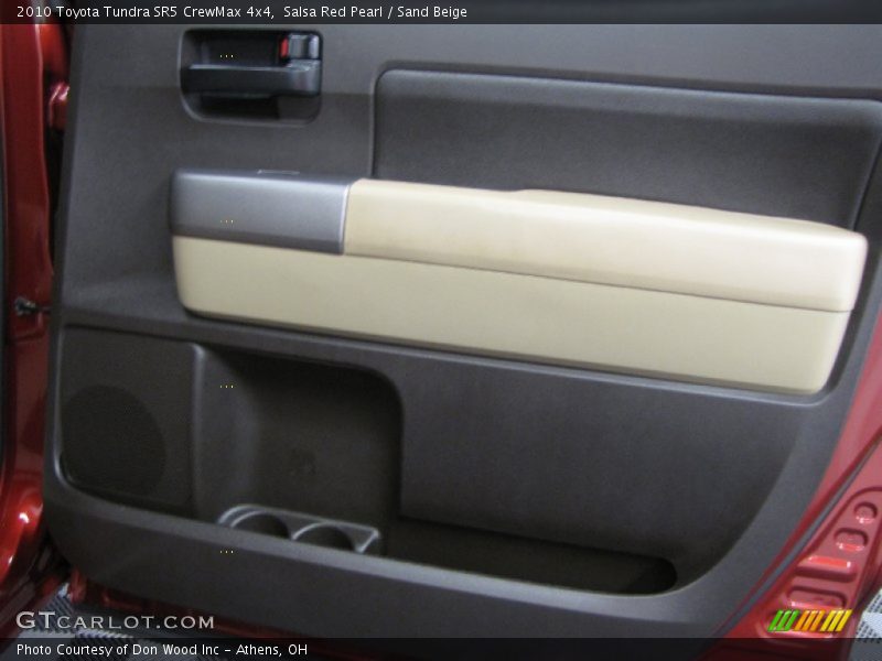 Salsa Red Pearl / Sand Beige 2010 Toyota Tundra SR5 CrewMax 4x4