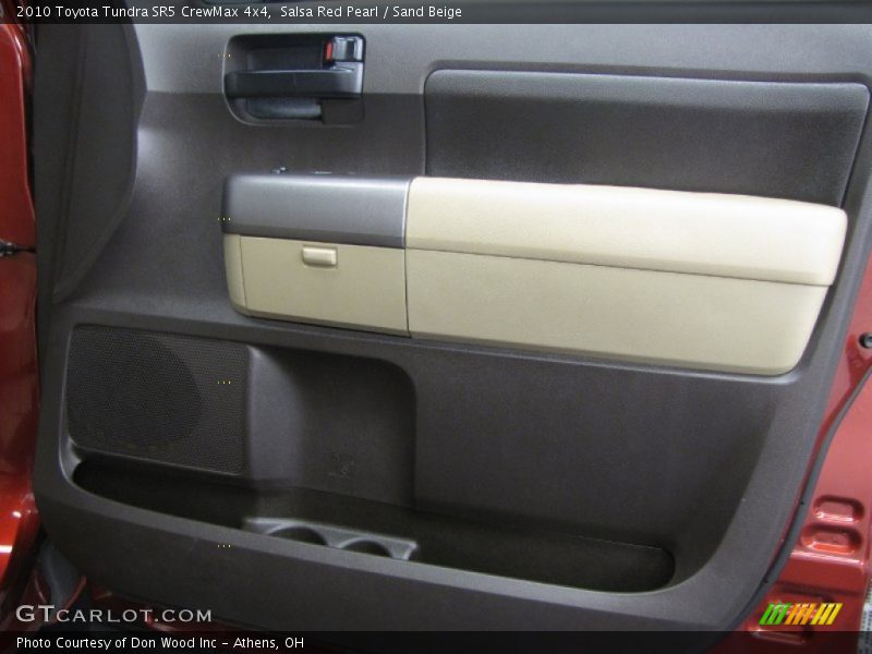 Salsa Red Pearl / Sand Beige 2010 Toyota Tundra SR5 CrewMax 4x4