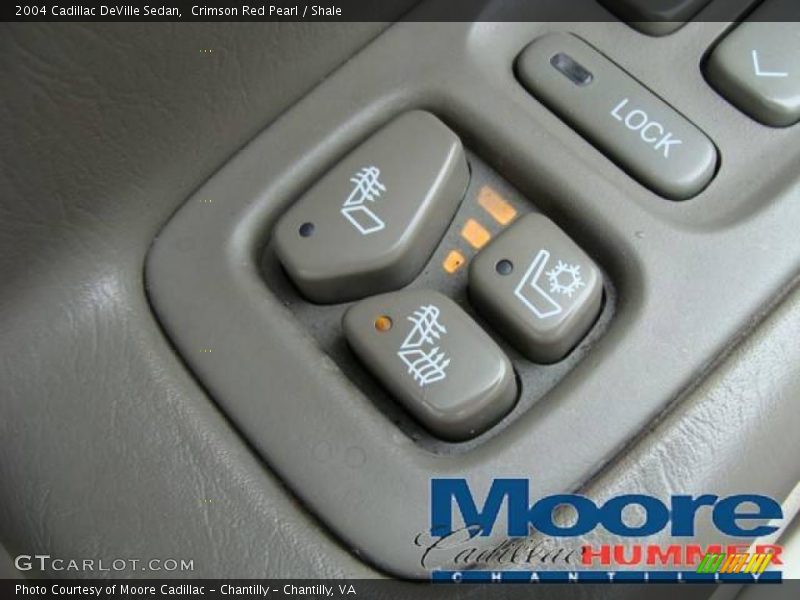 Crimson Red Pearl / Shale 2004 Cadillac DeVille Sedan