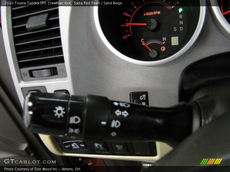 Salsa Red Pearl / Sand Beige 2010 Toyota Tundra SR5 CrewMax 4x4