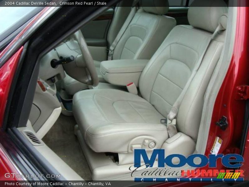 Crimson Red Pearl / Shale 2004 Cadillac DeVille Sedan