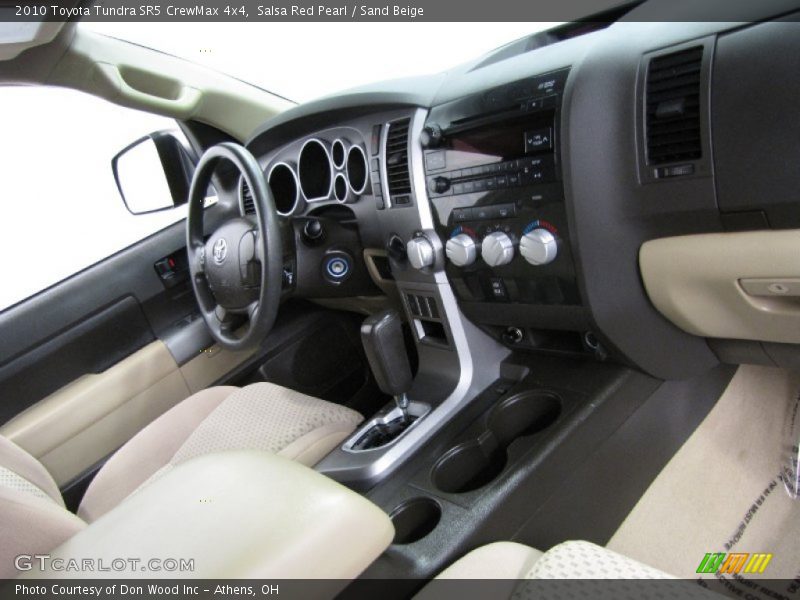Salsa Red Pearl / Sand Beige 2010 Toyota Tundra SR5 CrewMax 4x4