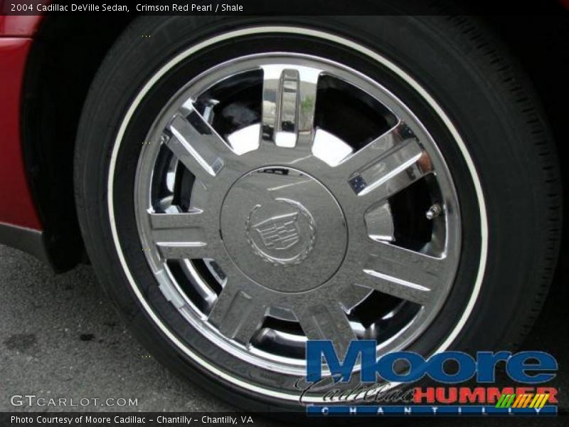Crimson Red Pearl / Shale 2004 Cadillac DeVille Sedan