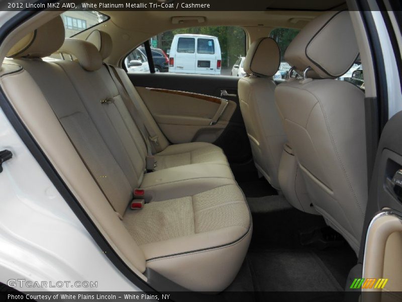 White Platinum Metallic Tri-Coat / Cashmere 2012 Lincoln MKZ AWD