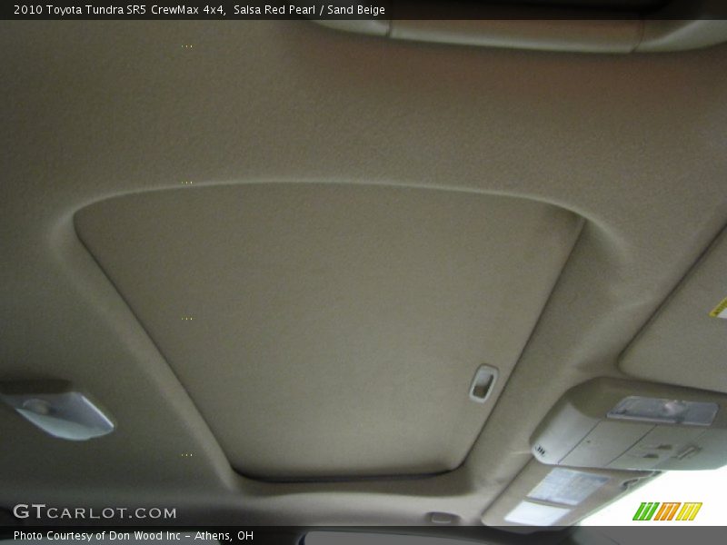 Salsa Red Pearl / Sand Beige 2010 Toyota Tundra SR5 CrewMax 4x4