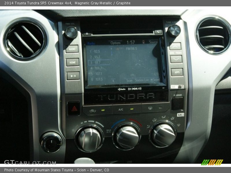 Magnetic Gray Metallic / Graphite 2014 Toyota Tundra SR5 Crewmax 4x4