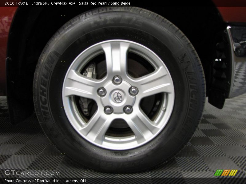 Salsa Red Pearl / Sand Beige 2010 Toyota Tundra SR5 CrewMax 4x4