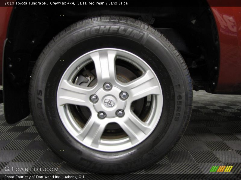 Salsa Red Pearl / Sand Beige 2010 Toyota Tundra SR5 CrewMax 4x4