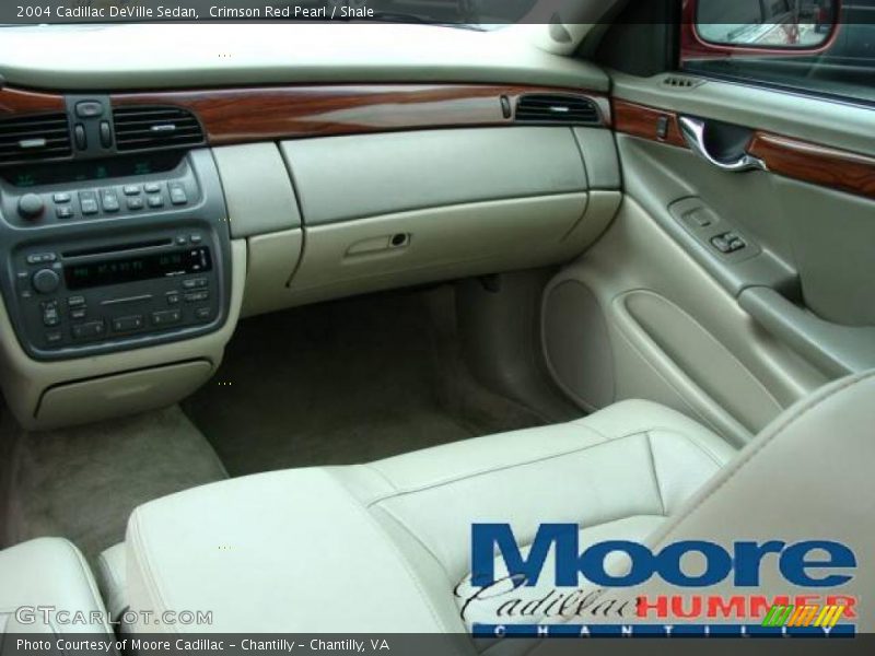 Crimson Red Pearl / Shale 2004 Cadillac DeVille Sedan