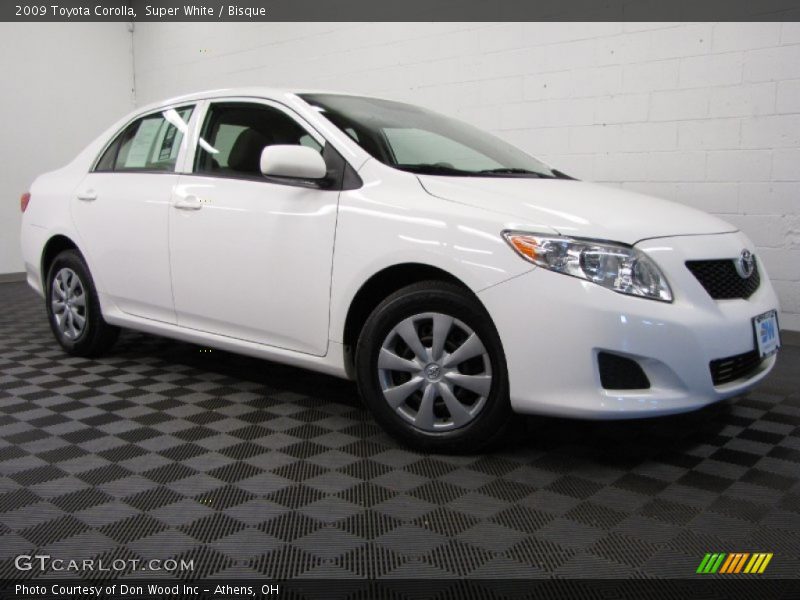 Super White / Bisque 2009 Toyota Corolla