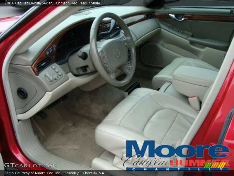 Crimson Red Pearl / Shale 2004 Cadillac DeVille Sedan