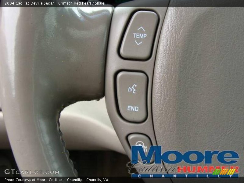 Crimson Red Pearl / Shale 2004 Cadillac DeVille Sedan