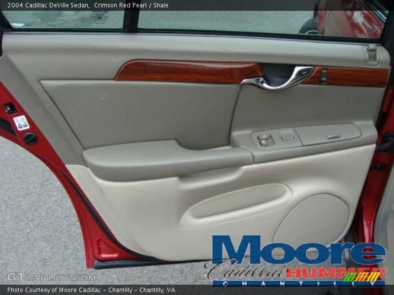 Crimson Red Pearl / Shale 2004 Cadillac DeVille Sedan