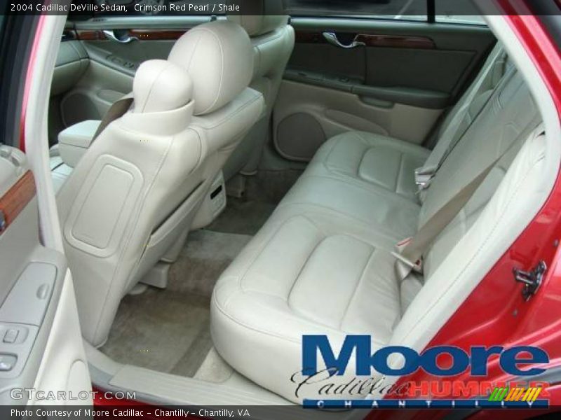 Crimson Red Pearl / Shale 2004 Cadillac DeVille Sedan