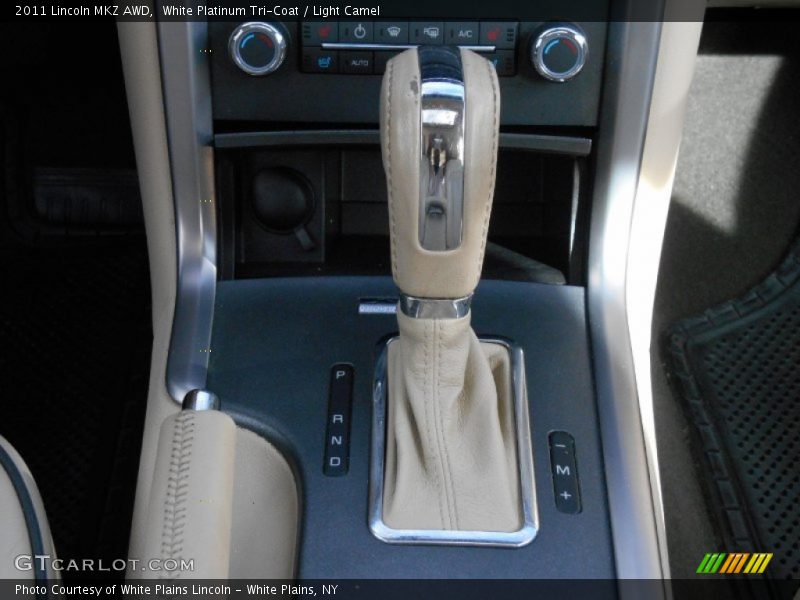 White Platinum Tri-Coat / Light Camel 2011 Lincoln MKZ AWD