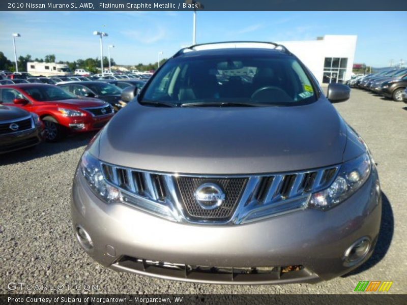 Platinum Graphite Metallic / Black 2010 Nissan Murano SL AWD