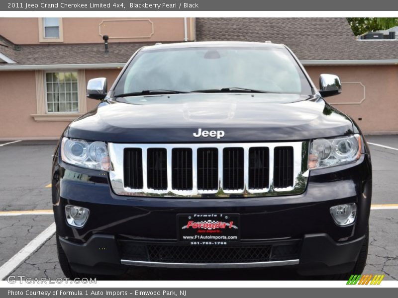 Blackberry Pearl / Black 2011 Jeep Grand Cherokee Limited 4x4