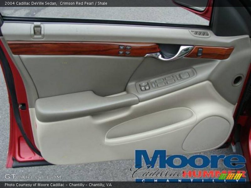 Crimson Red Pearl / Shale 2004 Cadillac DeVille Sedan