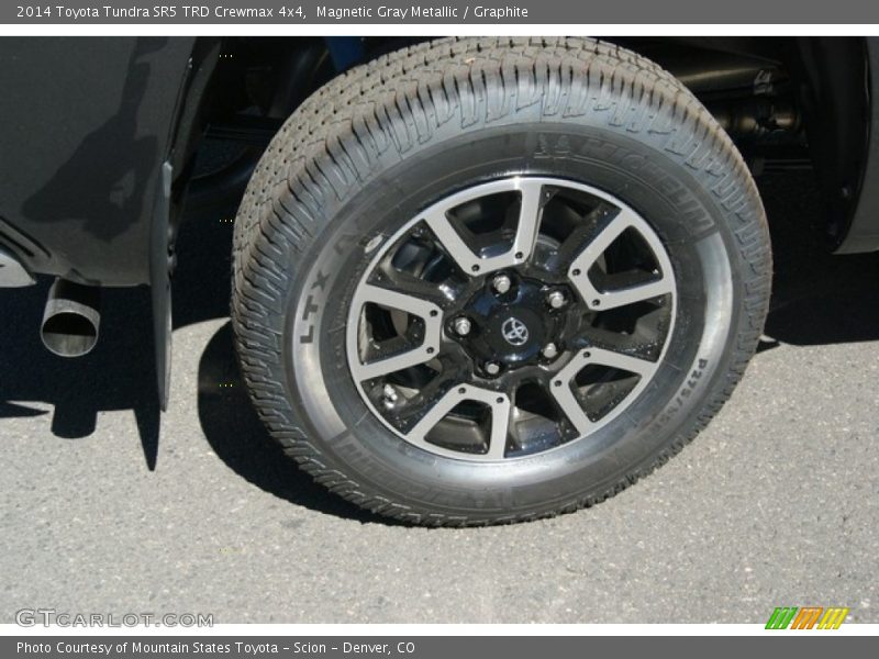 Magnetic Gray Metallic / Graphite 2014 Toyota Tundra SR5 TRD Crewmax 4x4