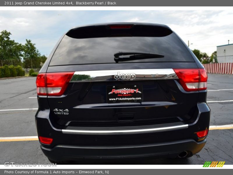 Blackberry Pearl / Black 2011 Jeep Grand Cherokee Limited 4x4