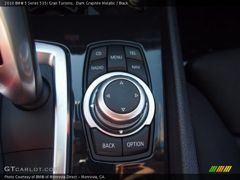 Dark Graphite Metallic / Black 2010 BMW 5 Series 535i Gran Turismo