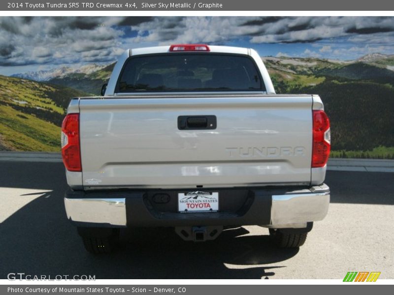 Silver Sky Metallic / Graphite 2014 Toyota Tundra SR5 TRD Crewmax 4x4