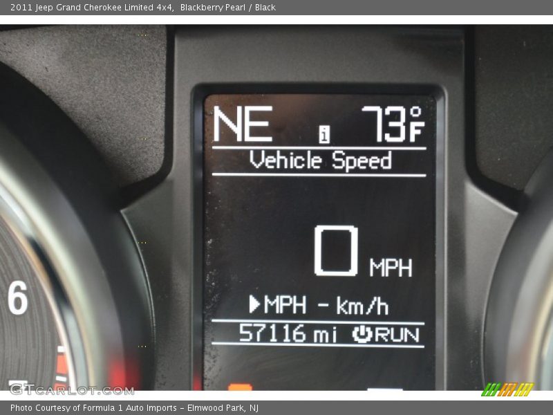 Blackberry Pearl / Black 2011 Jeep Grand Cherokee Limited 4x4