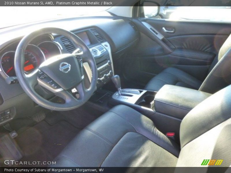 Platinum Graphite Metallic / Black 2010 Nissan Murano SL AWD