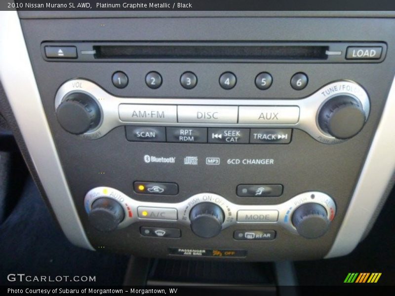 Platinum Graphite Metallic / Black 2010 Nissan Murano SL AWD