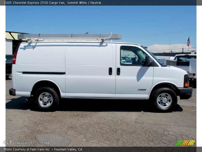  2005 Express 2500 Cargo Van Summit White