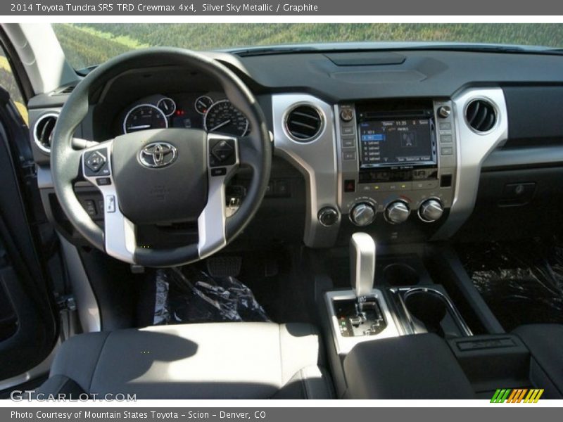 Silver Sky Metallic / Graphite 2014 Toyota Tundra SR5 TRD Crewmax 4x4