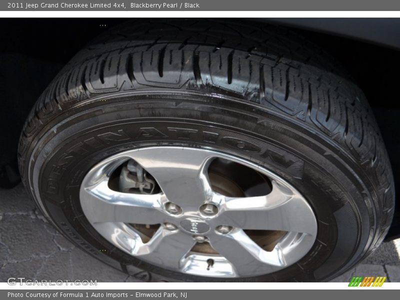 Blackberry Pearl / Black 2011 Jeep Grand Cherokee Limited 4x4