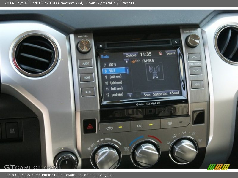 Silver Sky Metallic / Graphite 2014 Toyota Tundra SR5 TRD Crewmax 4x4