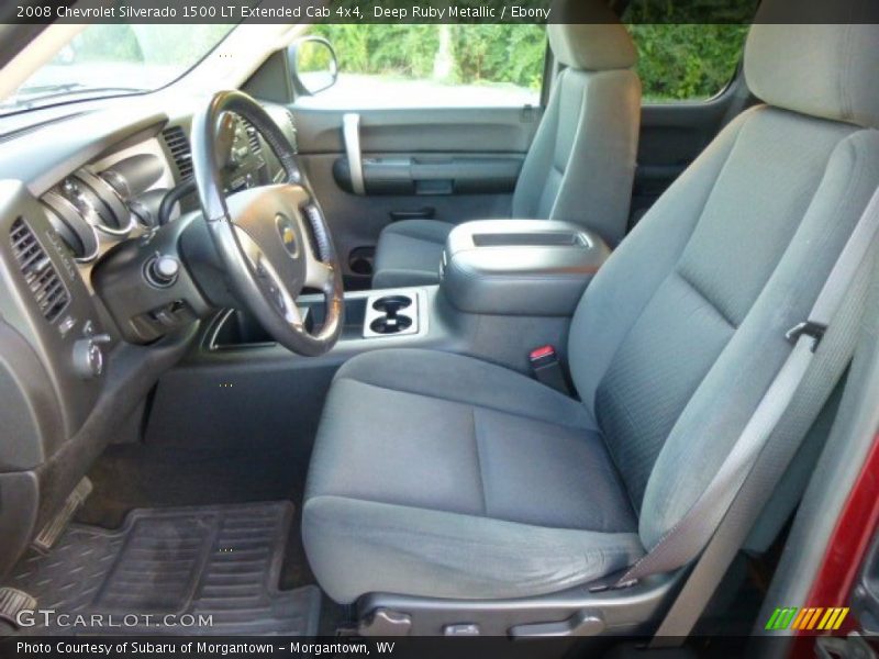 Deep Ruby Metallic / Ebony 2008 Chevrolet Silverado 1500 LT Extended Cab 4x4